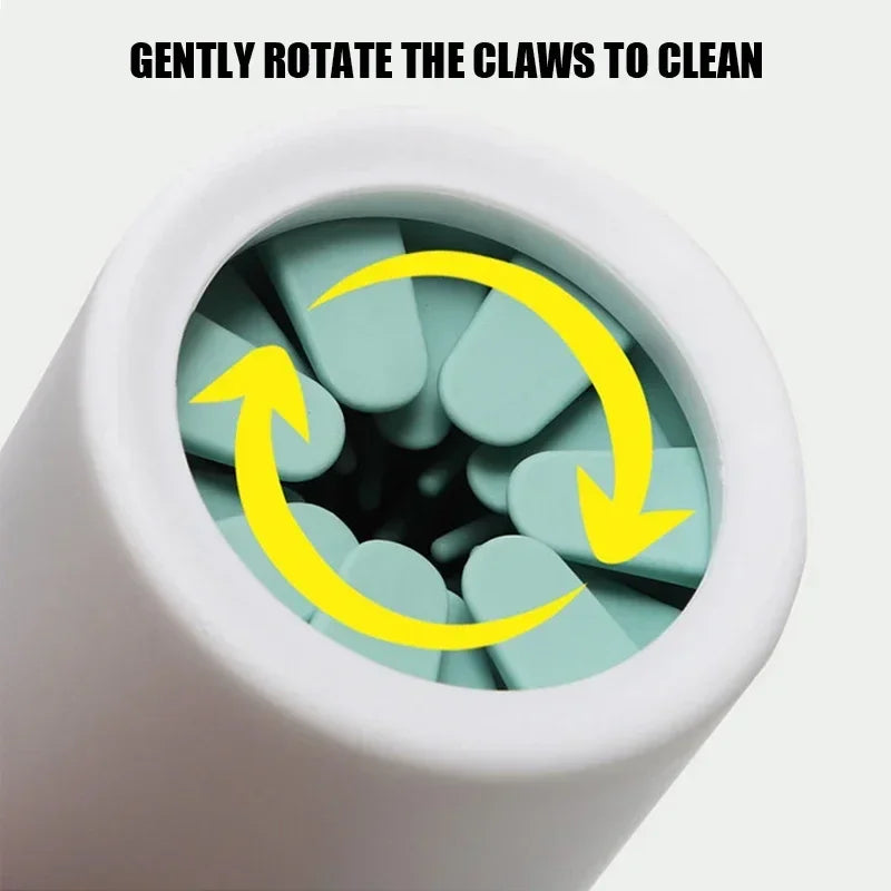 Effortless Pet Paw Cleaner - Automatic Silicone Foot Washer for Cats & Dogs