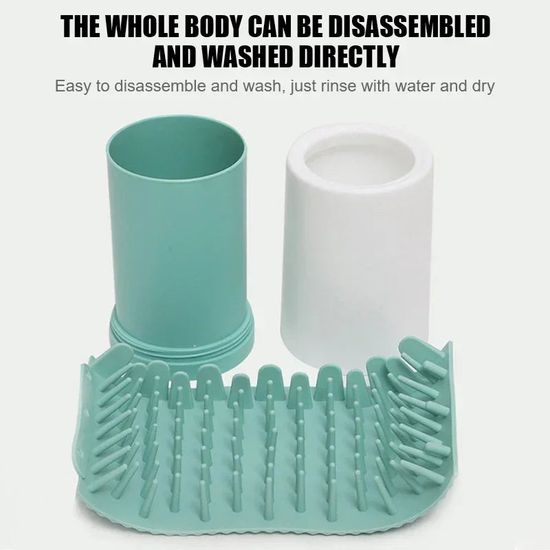 Effortless Pet Paw Cleaner - Automatic Silicone Foot Washer for Cats & Dogs