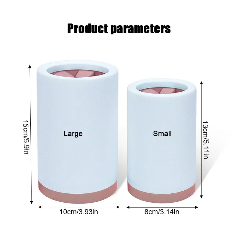 Effortless Pet Paw Cleaner - Automatic Silicone Foot Washer for Cats & Dogs